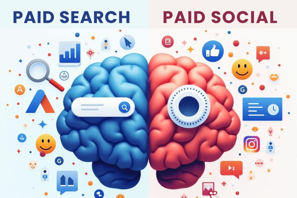 paid search vs paid social
